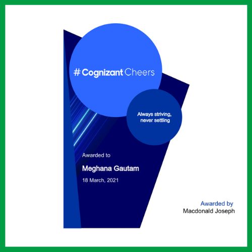 Cognizant Cheers — March 2021