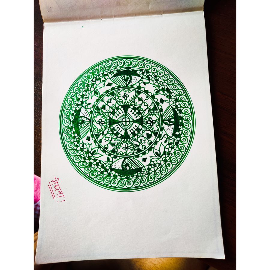 Hand-drawn mandala 2