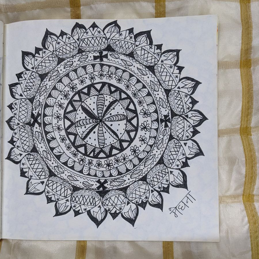 Hand-drawn mandala 5
